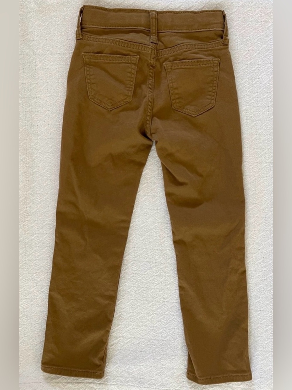 Old Navy Slim Built-In Tough Khaki Pants with Classic Fit - Picture 2 of 3